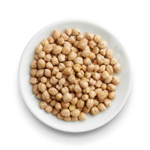 Raw chickpeas